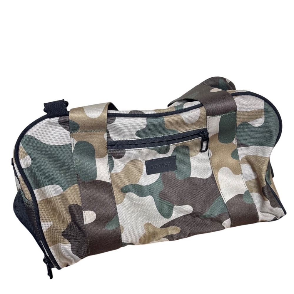 Vooray Burner Gym Camo Bag‎ Duffel Carry On Travel Weekender Sports Bag